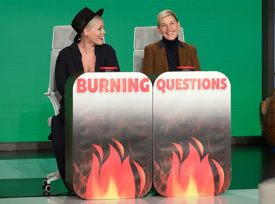Pink, Ellen DeGeneres